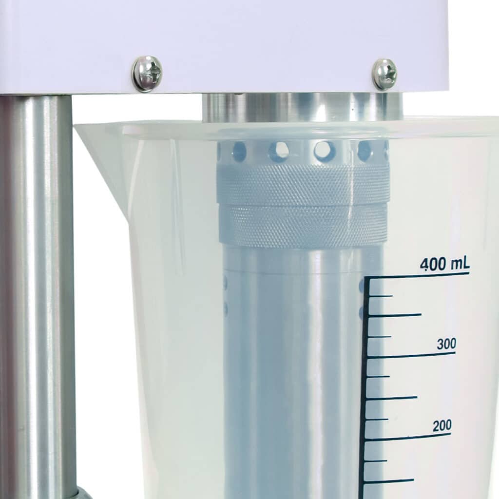Close picture of a rotational rheometer machine. How is parenteral product viscosity calculated. What are viscosity calculations. Viscosity calculated using rotational rheometer method. Disk-shape spindle viscometer. Calculation of viscosity with concentric cylinder rheometers. Variables for cone-and-plate rheometer calculations